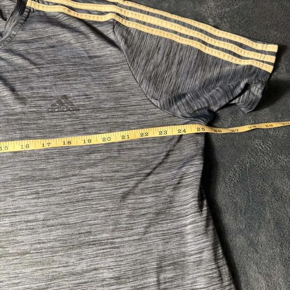 Adidas Primegreen Aeroready 2XLT Gray T-Shirt